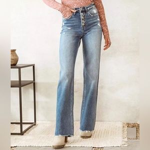 Taylor Ultra High Rise Wide Leg Jean